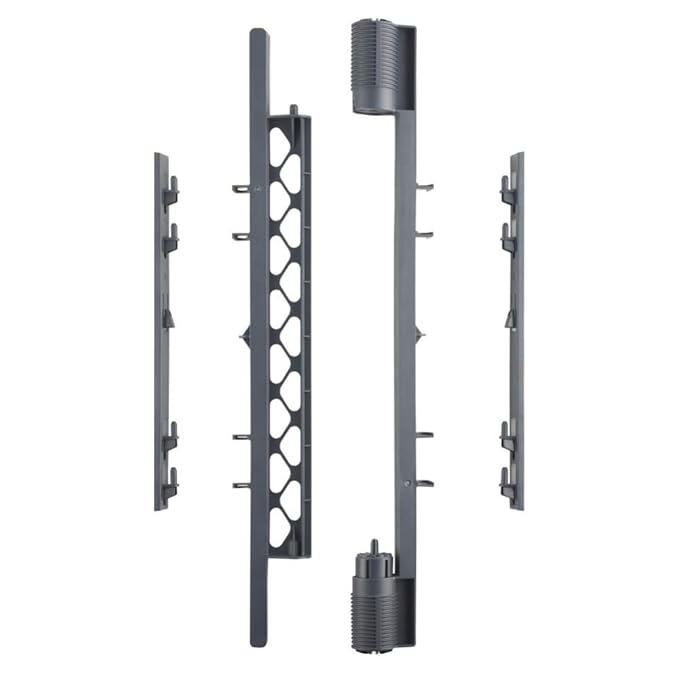 Toddleroo by North States Superyard Wall Mount Kit, Made in USA: Compatible with Superyard Classic, Colorplay, or Indoor/Outdoor 6 Panel Play Yard. Hardware kit to create extra wide barrier , Gray