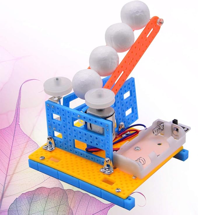 ibasenice Kids Toys Emitter Motor Kit Launcher Electric Hobby Motor DIY Electric Motor Kit Science Experiment Educational Montessori Learning Kits for Lab Equipment(Assorted Color) Children Toys