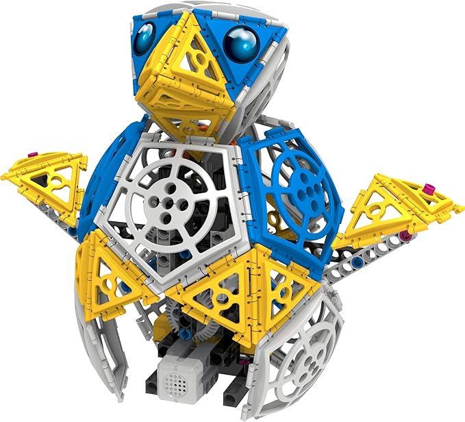Thames & Kosmos Robotics: Smart Machines - Super Sphere STEM Experiment Kit | Build & Program a 9-inch Robotic Sphere + 6 Other Robot Models | Basic Coding | Color Manual | Requires Tablet, Smartphone