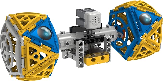 Thames & Kosmos Robotics: Smart Machines - Super Sphere STEM Experiment Kit | Build & Program a 9-inch Robotic Sphere + 6 Other Robot Models | Basic Coding | Color Manual | Requires Tablet, Smartphone
