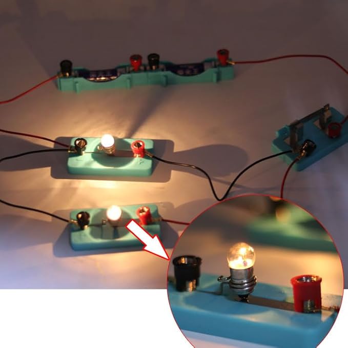 DC Electric Motor Circuit Board Kit, Science Experiments Educational Circuits Learning Kits Set for Kids DIY STEM Toys Engineering Project