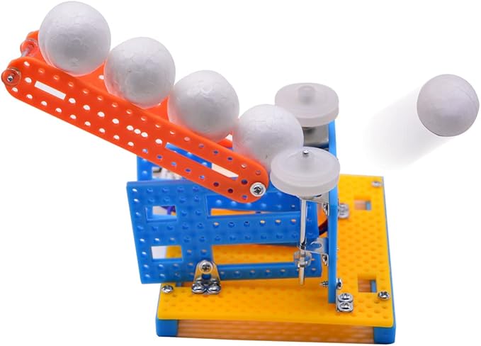 ibasenice Kids Toys Emitter Motor Kit Launcher Electric Hobby Motor DIY Electric Motor Kit Science Experiment Educational Montessori Learning Kits for Lab Equipment(Assorted Color) Children Toys