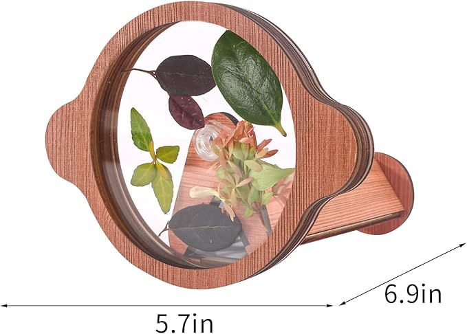 2PCS Natural DIY Kaleidoscope Kit for Kids, Newest Outdoor Classic Handmade Education Toys, Magic Wooden Rotating Kaleidoscope Making Set, Best Gift for Nature Lovers (2 Pcs Planets)