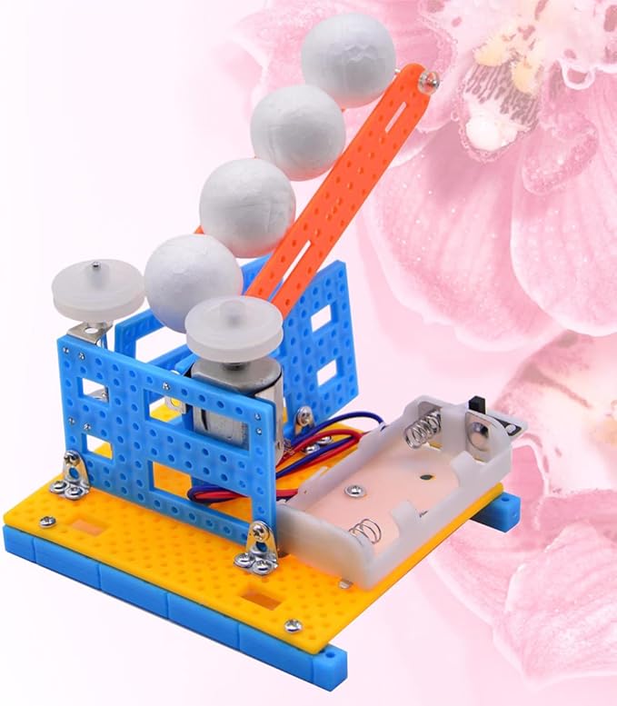 ibasenice Kids Toys Emitter Motor Kit Launcher Electric Hobby Motor DIY Electric Motor Kit Science Experiment Educational Montessori Learning Kits for Lab Equipment(Assorted Color) Children Toys
