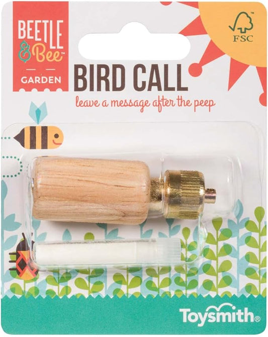 Toysmith Beetle & Bee Bird Call - FSC Certified, Outdoor Play