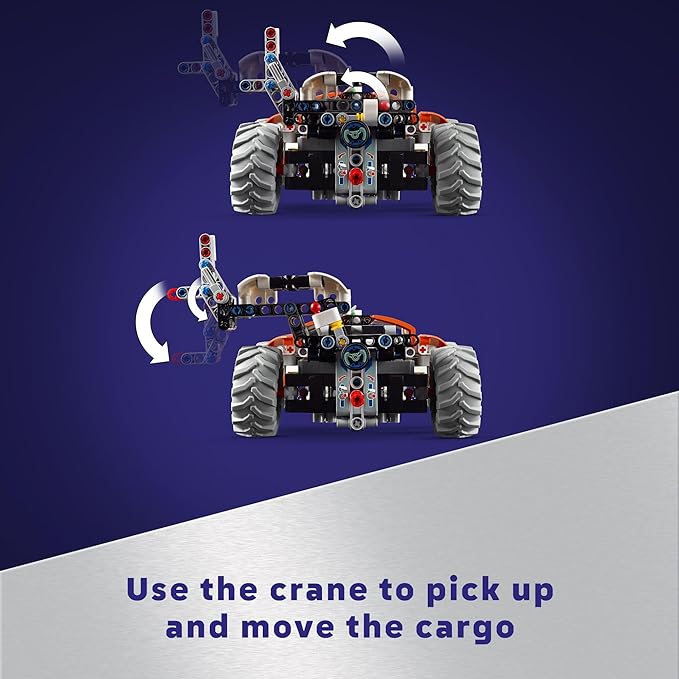 LEGO Technic Surface Space Loader LT78 Building Set, Space Toy for Adventure, Construction, Exploration and Building, Space Gift for Imaginative Play, Birthday Gift for 8 Year Old Boys & Girls, 42178