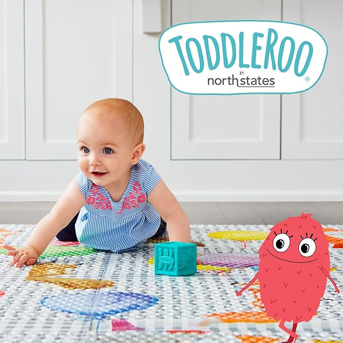 Toddleroo by North States Superyard Wall Mount Kit, Made in USA: Compatible with Superyard Classic, Colorplay, or Indoor/Outdoor 6 Panel Play Yard. Hardware kit to create extra wide barrier , Gray