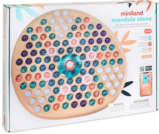 Miniland - Mandala Stone Mindfulness Creative Mandala Set